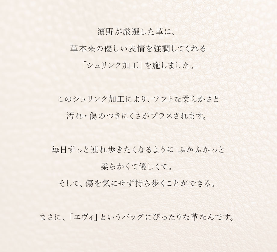 hamano everyday boston bag / 濱野皮革工芸・ボストンバッグ・エヴィ