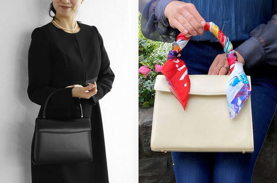 hamano formal bag coquille / 濱野皮革工芸・フォーマルバッグ・コキーユ