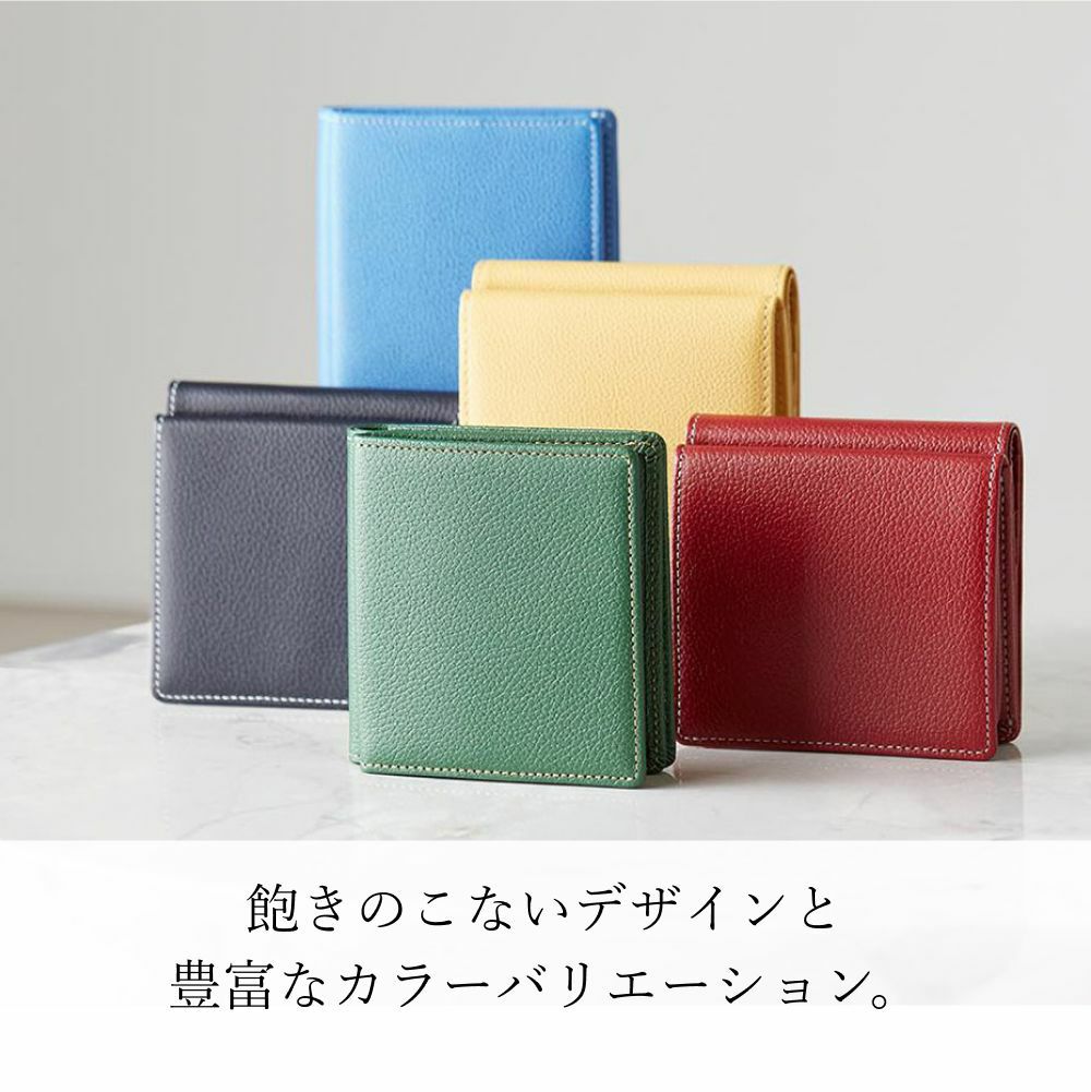 濱野皮革工藝】グレース ウォレット スペラ本革 折りたたみ財布 レザー