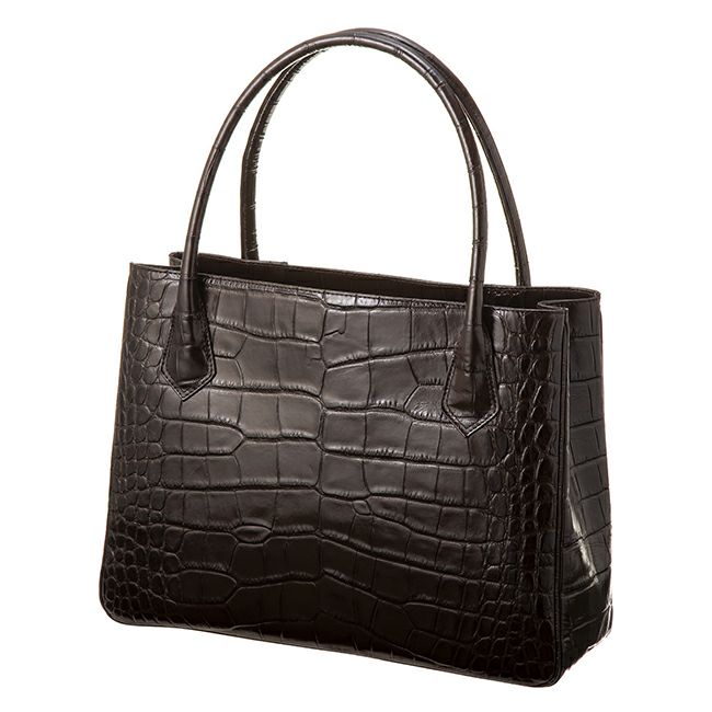 クロコ デュプレトートA4収納 トートバッグ レディース【濱野皮革工藝
