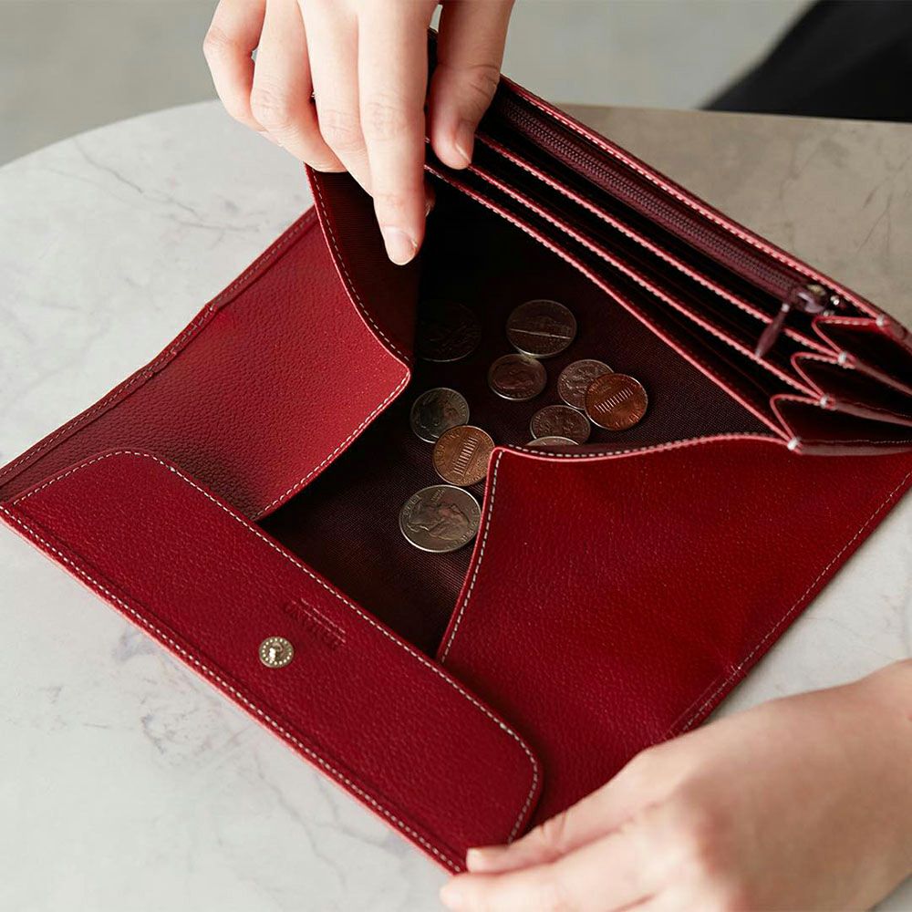 グレース ロングウォレット ギャルソンタイプ本革 長財布 レザー