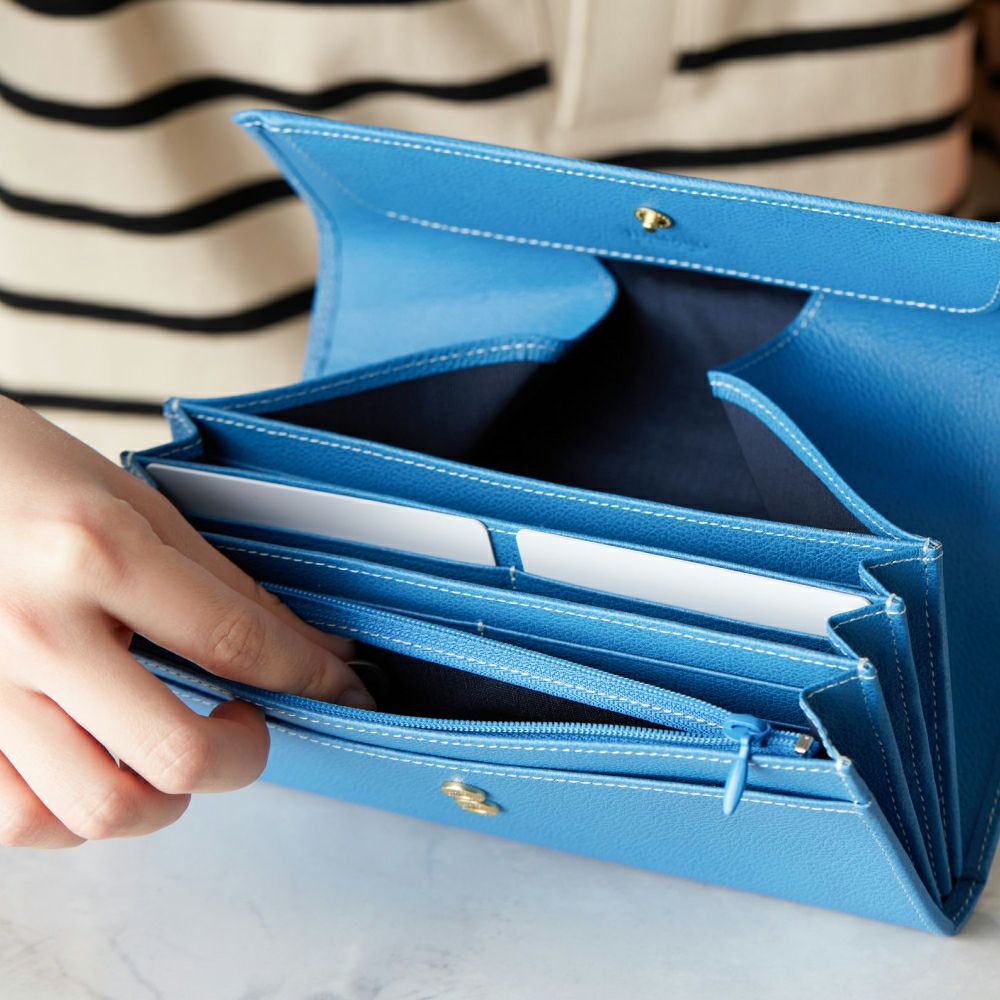 グレース ロングウォレット ギャルソンタイプ本革 長財布 レザー