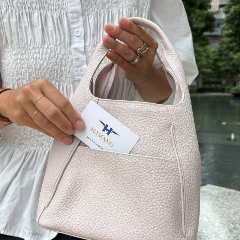 濱野皮革工藝】フィオーレ ピッコ本革 ハンドバッグ ミニバッグ【3月31