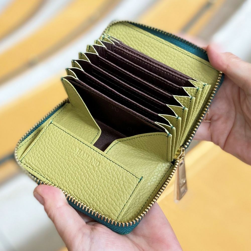 クロコダイルウォレットミニウォレット 財布【濱野皮革工藝